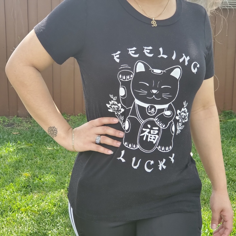 Forever 21 "Feeling Lucky" top